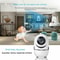 Wireless Indoor Home Security Camera With Night Vision WiFi Baby Monitor Pet Monitor 6