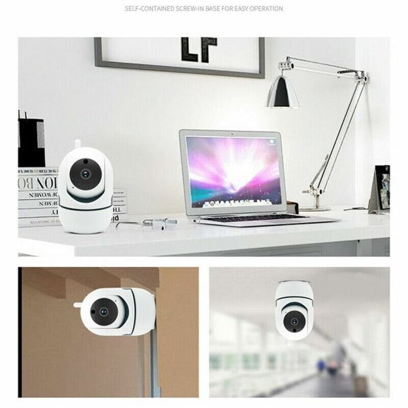 Wireless Indoor Home Security Camera With Night Vision WiFi Baby Monitor Pet Monitor 0