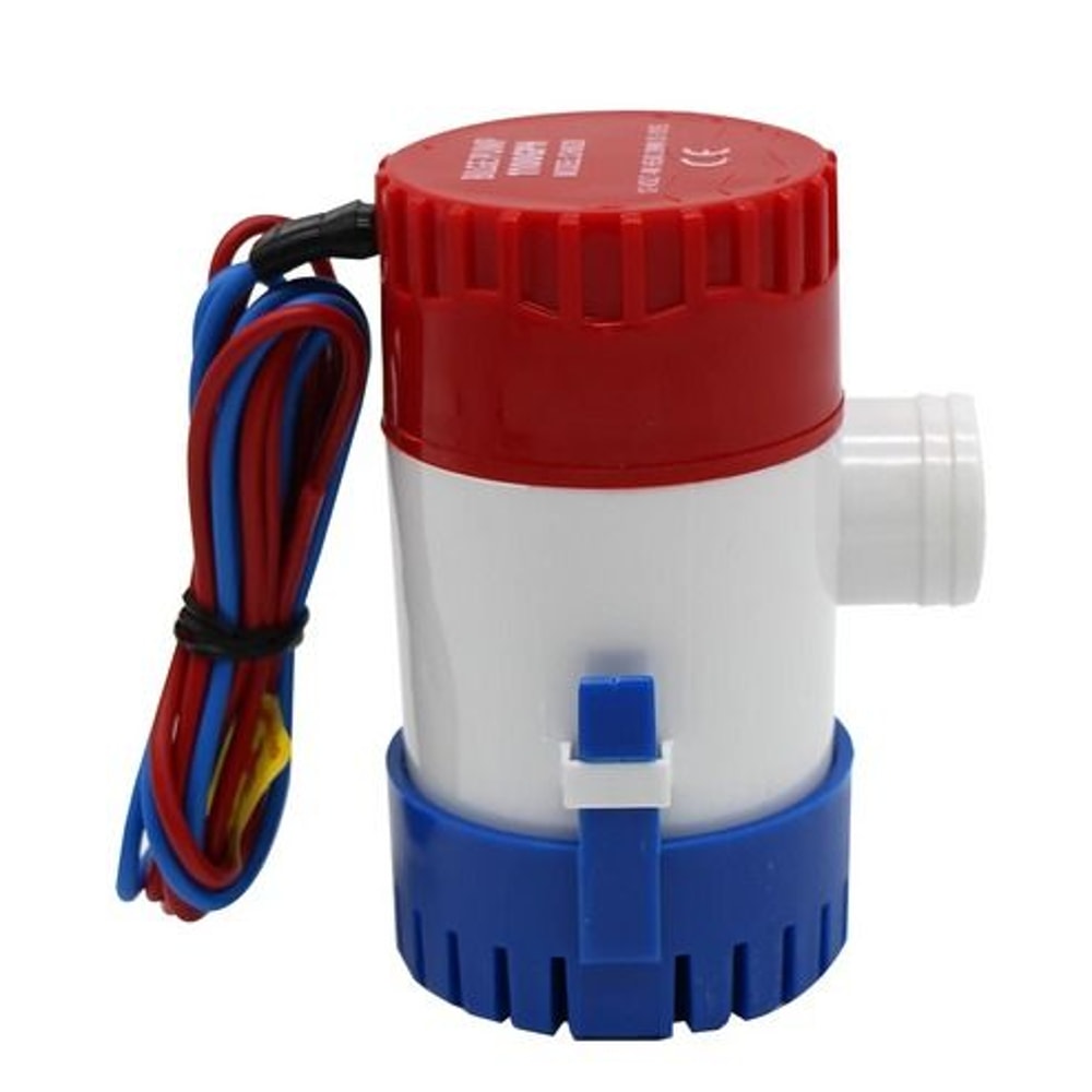 Electric Marine Bilge Water Pump For Boat 12V Submersible Sump 34 Hose Outlet Durable Easy Installa 1