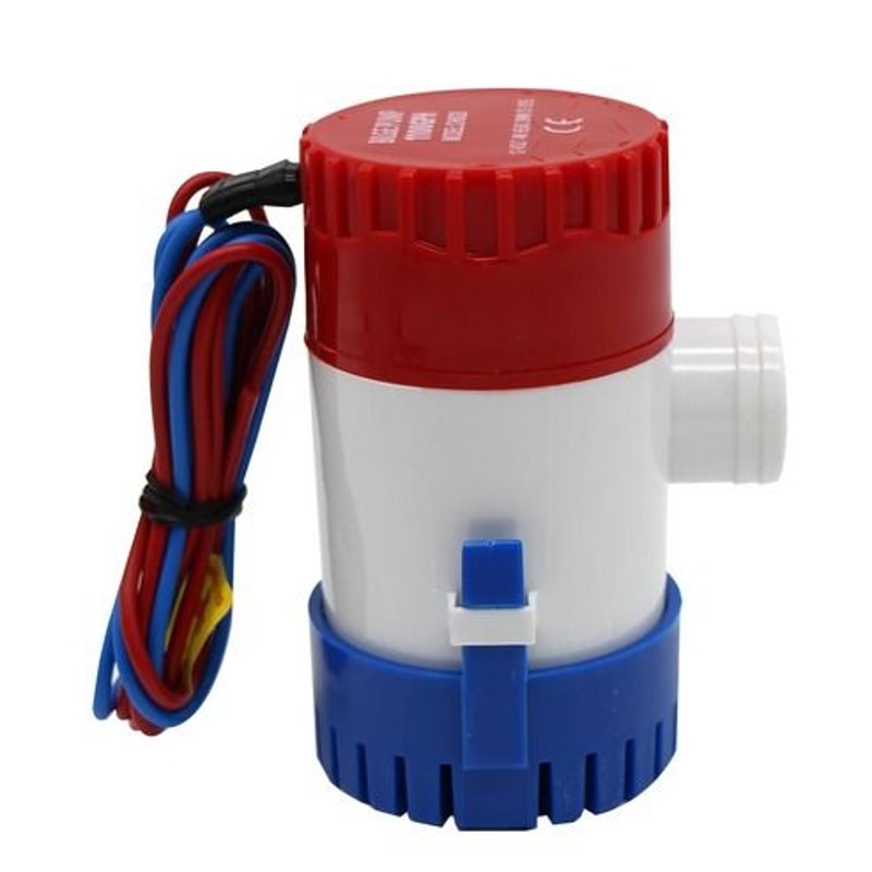 Electric Marine Bilge Water Pump For Boat 12V Submersible Sump 34 Hose Outlet Durable Easy Installa 1