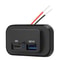Dual USB PD QC30 Fast Charger Socket LED Power Outlet For Cars Boats RVs More 7