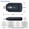 Dual Band Wireless USB WiFi Adapter Long Range With Rotatable Antennas Fast Speed 5