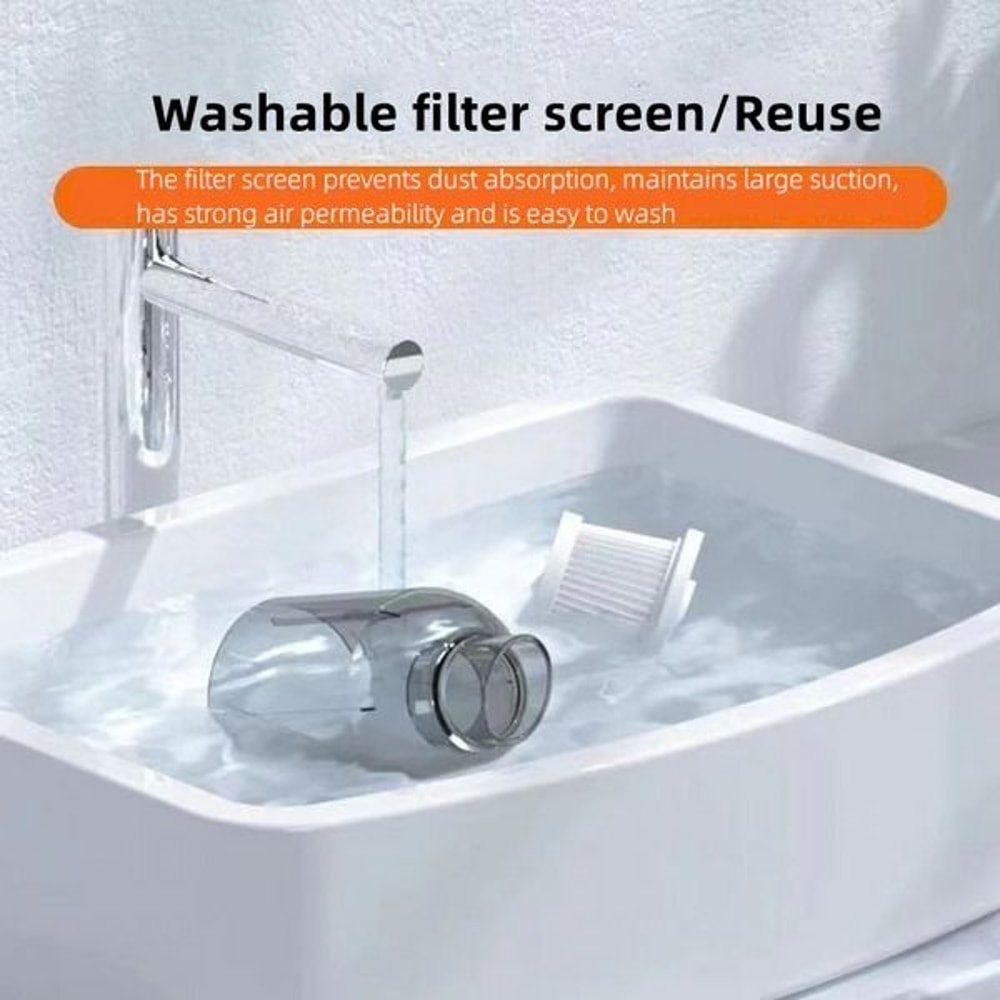 Mini Portable Cordless Handheld Vacuum Cleaner Strong Power For Car Auto Home WetDry Wireless Clean 4