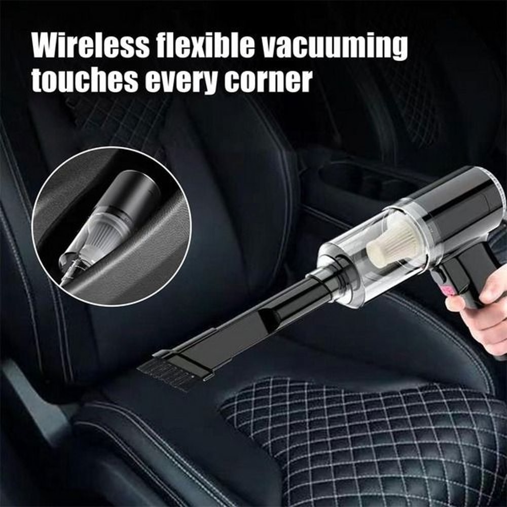Mini Portable Cordless Handheld Vacuum Cleaner Strong Power For Car Auto Home WetDry Wireless Clean 8