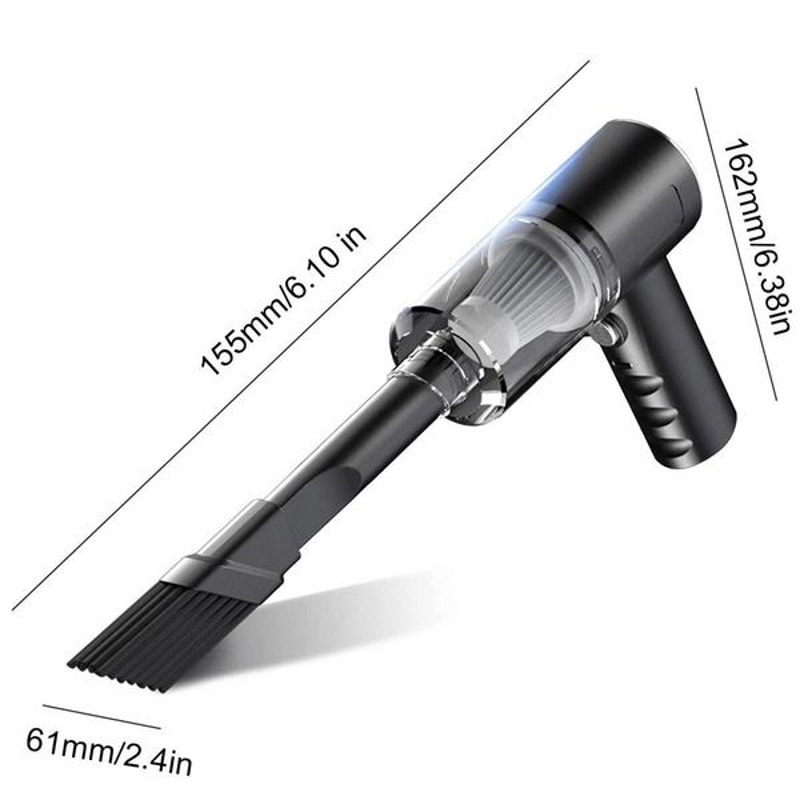 Mini Portable Cordless Handheld Vacuum Cleaner Strong Power For Car Auto Home WetDry Wireless Clean 9