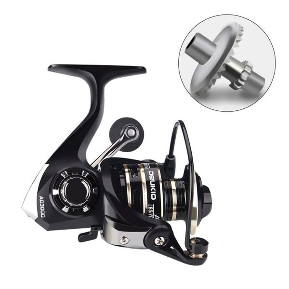 Premium Metal Spinning Fishing Reel Freshwater Saltwater Left Right Hand Reel Smooth Action Durabi 7