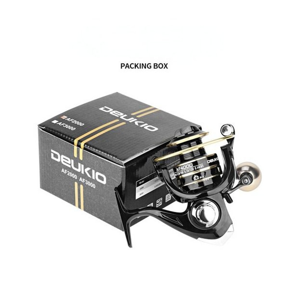 Premium Metal Spinning Fishing Reel Freshwater Saltwater Left Right Hand Reel Smooth Action Durabi 8