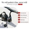 Premium Metal Spinning Fishing Reel Freshwater Saltwater Left Right Hand Reel Smooth Action Durabi 9