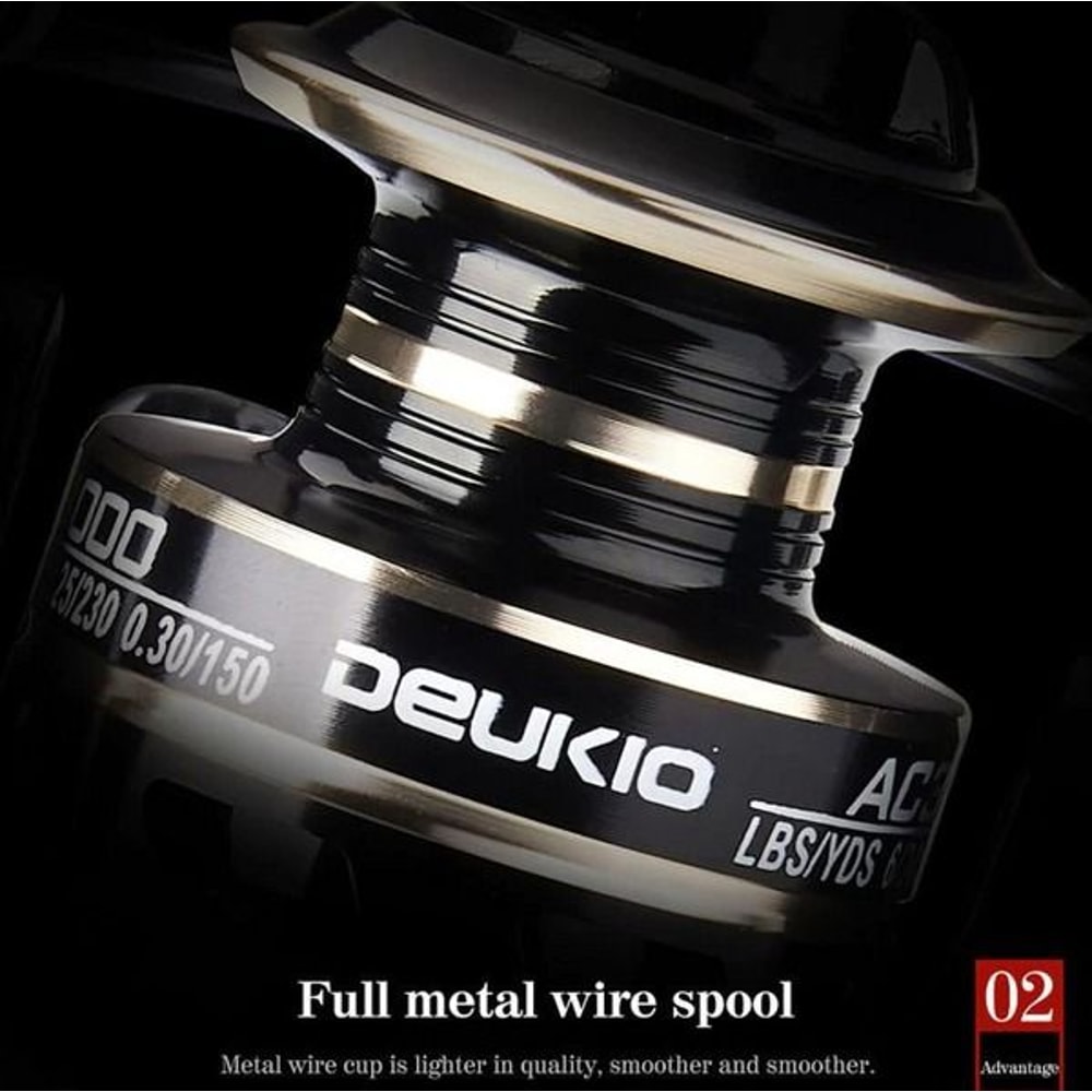 Premium Metal Spinning Fishing Reel Freshwater Saltwater Left Right Hand Reel Smooth Action Durabi 11