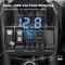 Dual USB Charger Socket LED Voltage Voltmeter Rocker Switch Panel For Vehicles And Boats 15