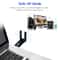 Long Range Dual Band Wireless USB WiFi Adapter HighSpeed Antennas Windows Linux Compatible 2