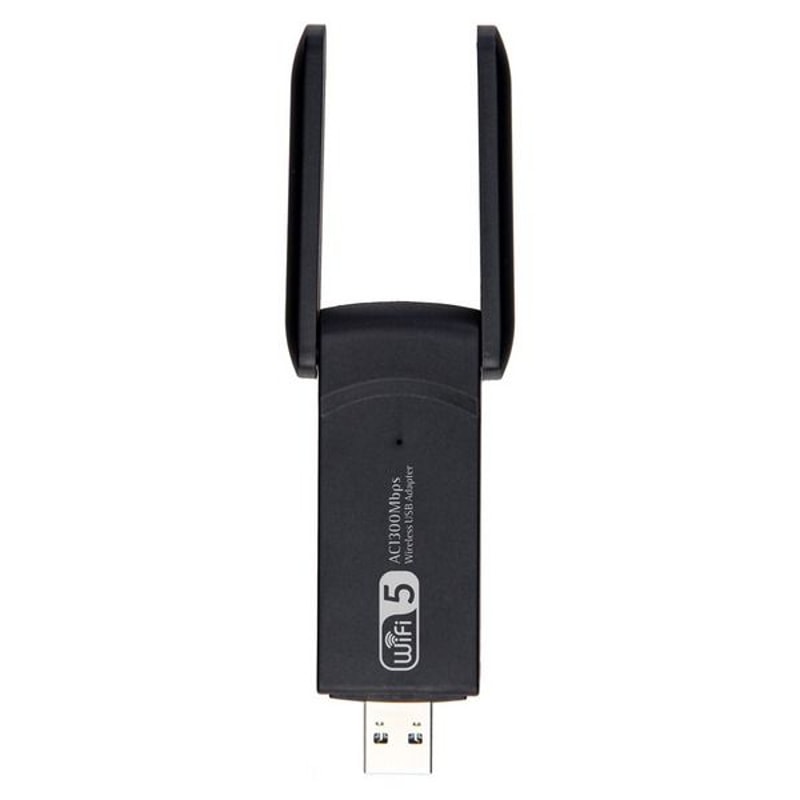 Long Range Dual Band Wireless USB WiFi Adapter HighSpeed Antennas Windows Linux Compatible 5