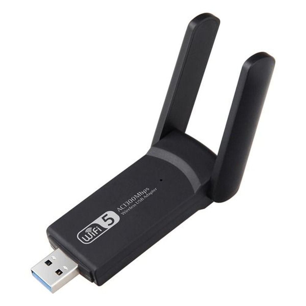 Long Range Dual Band Wireless USB WiFi Adapter HighSpeed Antennas Windows Linux Compatible 7