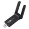 Long Range Dual Band Wireless USB WiFi Adapter HighSpeed Antennas Windows Linux Compatible 7
