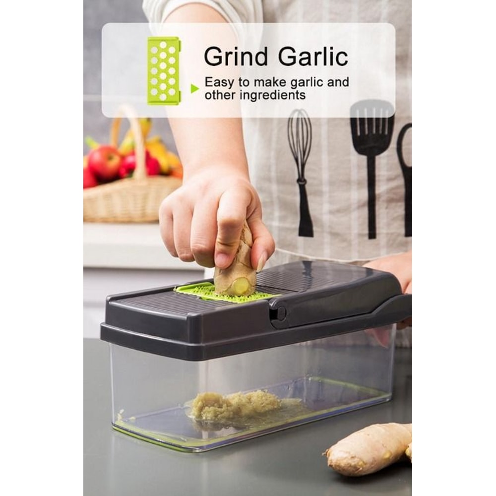 Vegetable Fruit Chopper Food Onion Veggie Dicer MultiFunction Slicer Cutter Kitchen Gadget 14