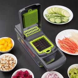 vegetable fruit chopper, food onion veggie dicer, multi-function slicer cutter kitchen gadget