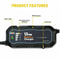 Automatic Smart Battery Charger Car Auto Trickle Maintainer MultiProtection Features 0