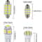 LED Interior Car Accessories Kit Map Dome License Plate Lights White Plug And Play Installation 2