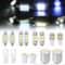 LED Interior Car Accessories Kit Map Dome License Plate Lights White Plug And Play Installation 4