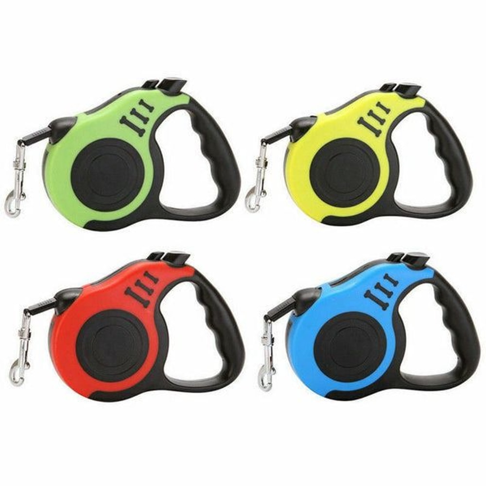 Automatic Retractable Dog Leash Walking Lead With Comfortable Grip Brake Lock System Ecofriendly D 4