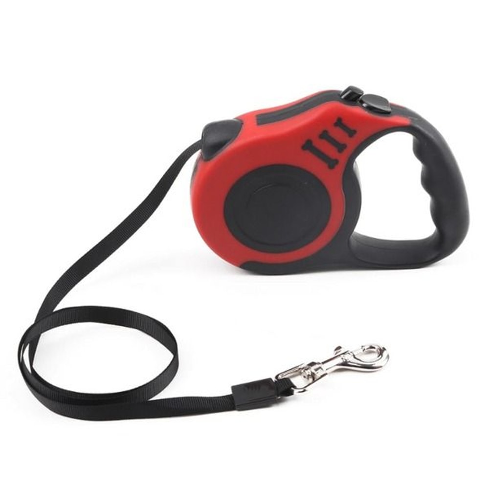 Automatic Retractable Dog Leash Walking Lead With Comfortable Grip Brake Lock System Ecofriendly D 3