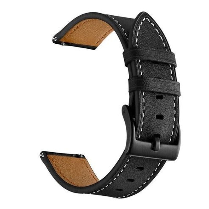 Classic Genuine Leather Watch Band Strap Quick Release Wristband Stylish And Durable 10