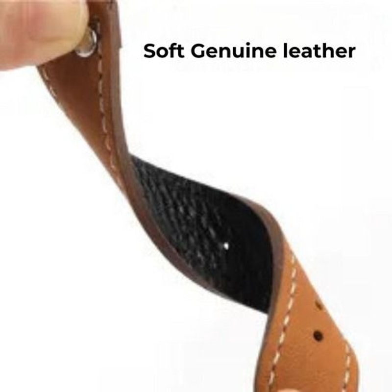 Classic Genuine Leather Watch Band Strap Quick Release Wristband Stylish And Durable 5