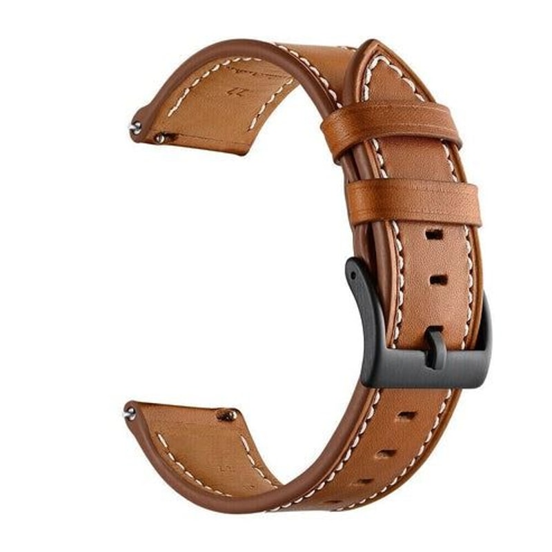 Classic Genuine Leather Watch Band Strap Quick Release Wristband Stylish And Durable 2