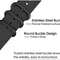 Durable Military Nylon Wrist Watch Band Quick Release Lightweight And Washable Perfect For Smart Wa