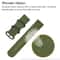 Durable Military Nylon Wrist Watch Band Quick Release Lightweight And Washable Perfect For Smart Wa
