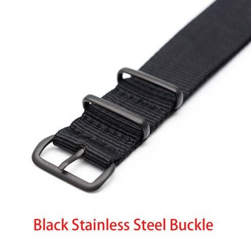 Durable Military Nylon Wrist Watch Band Quick Release Lightweight And Washable Perfect For Smart Wa