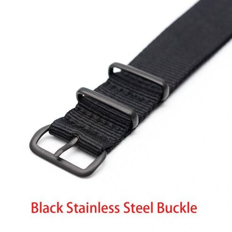 Durable Military Nylon Wrist Watch Band Quick Release Lightweight And Washable Perfect For Smart Wa