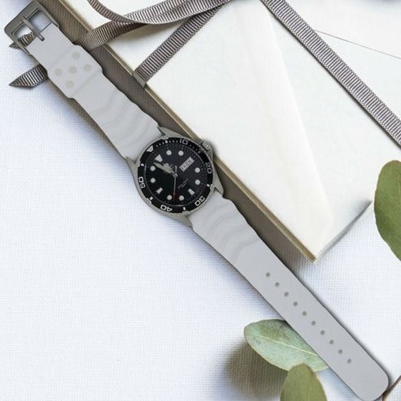 Soft Silicone Watch Band 18mm 20mm 22mm Divers Replacement Strap Quick Release For Seiko Orient Cit 7