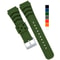 Soft Silicone Watch Band 18mm 20mm 22mm Divers Replacement Strap Quick Release For Seiko Orient Cit