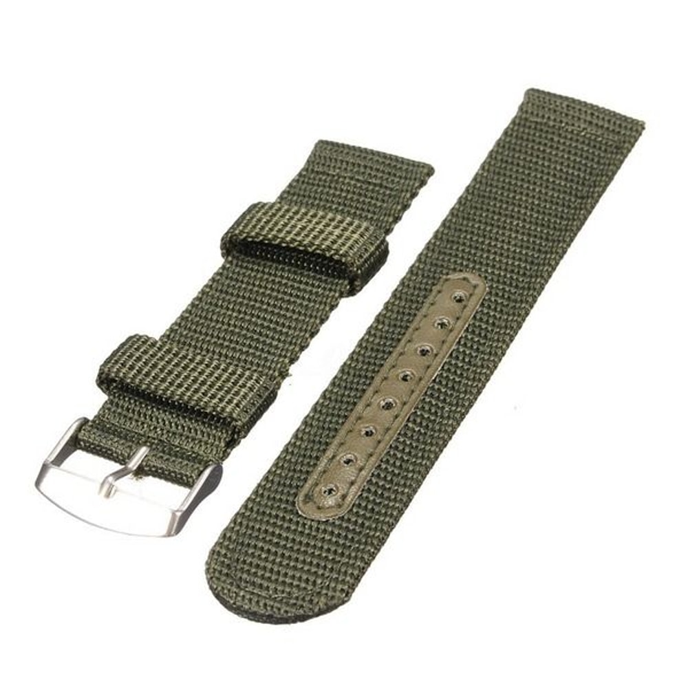 Military Canvas Nylon Wrist Watch Band Strap Adjustable Sport Bracelet Stylish And Durable Wat 8