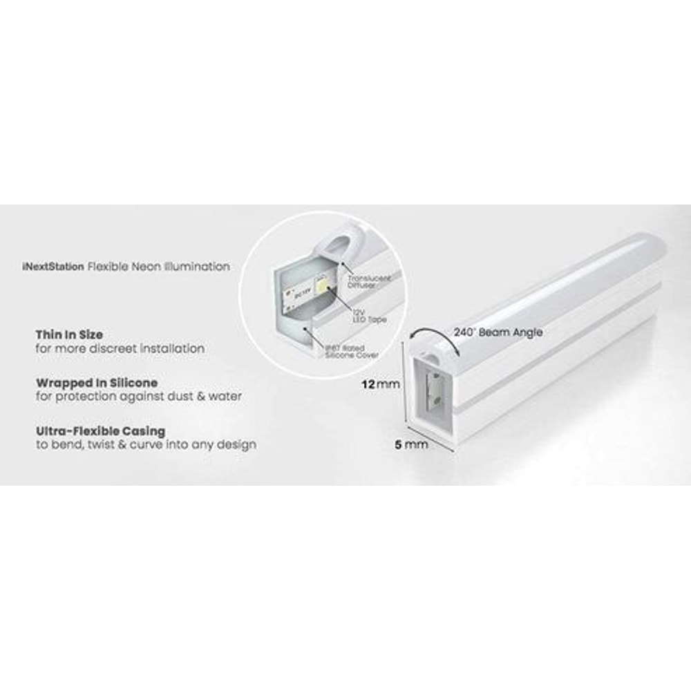 Waterproof Silicone Tube LED Strip Flexible Neon Lights 1M 2M 3M 5M Perfect For Signs Decor And DIY