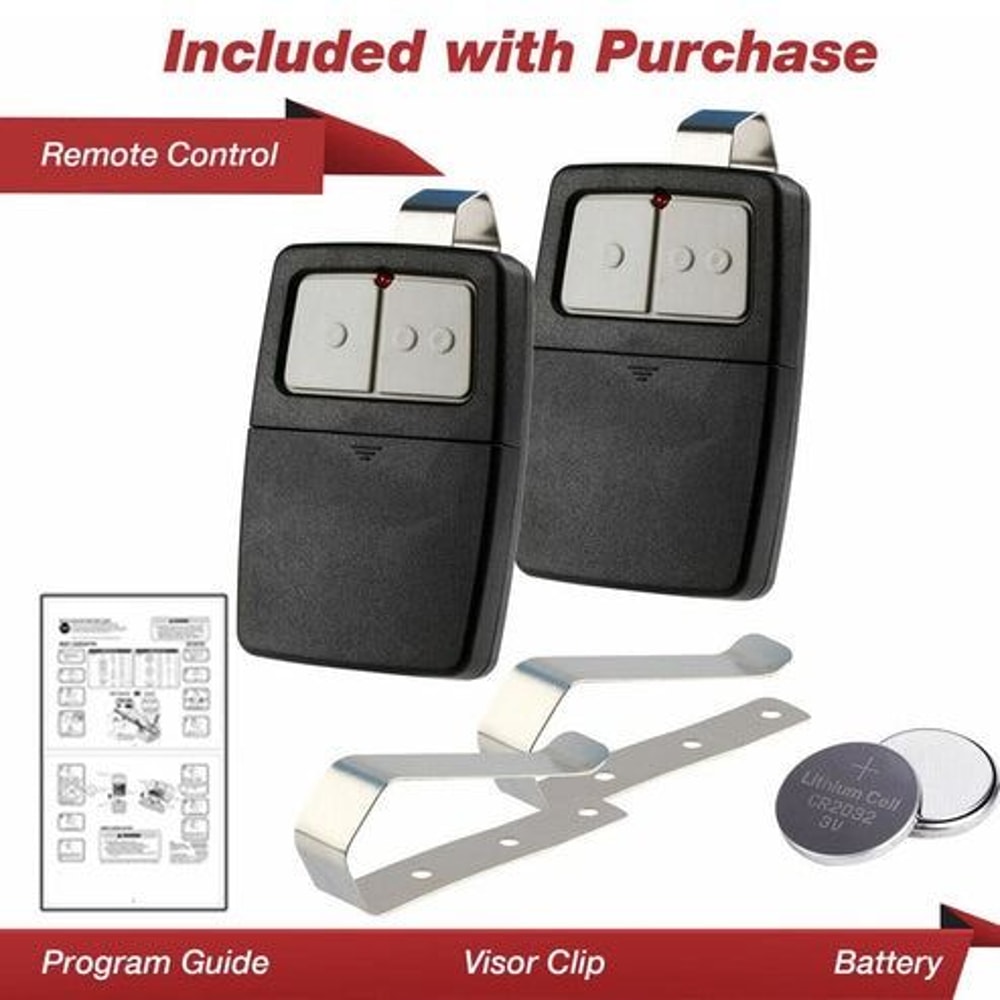 Universal Garage Gate Door Opener Remote Easy Setup With Dip Switch Technology 3