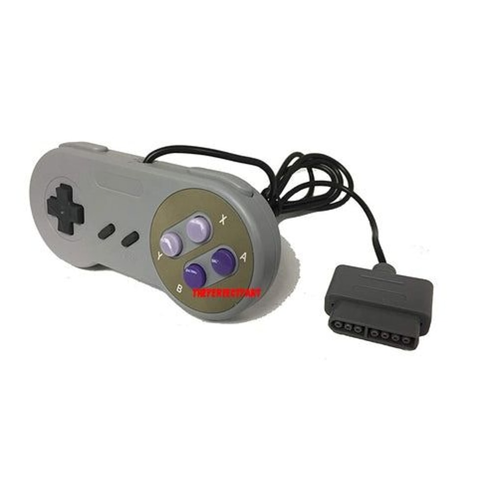 FOR New Super Nintendo SNES System Replacement Controllers Console Game Pad 2