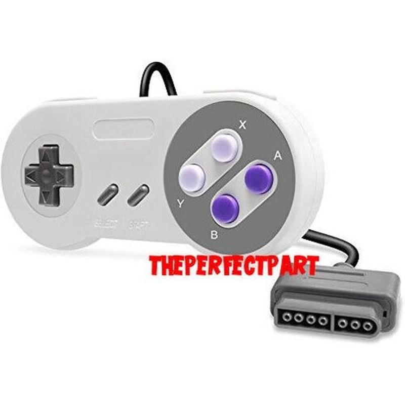 FOR New Super Nintendo SNES System Replacement Controllers Console Game Pad 1