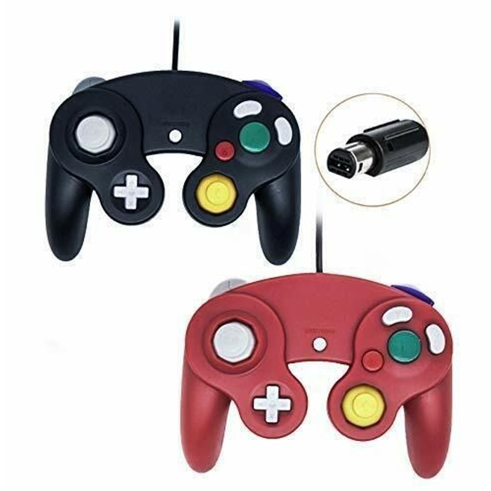 Pack Wired Gamepad For Nintendo GameCube Wii U HighQuality NGC Controller Durable Easy To Install 1