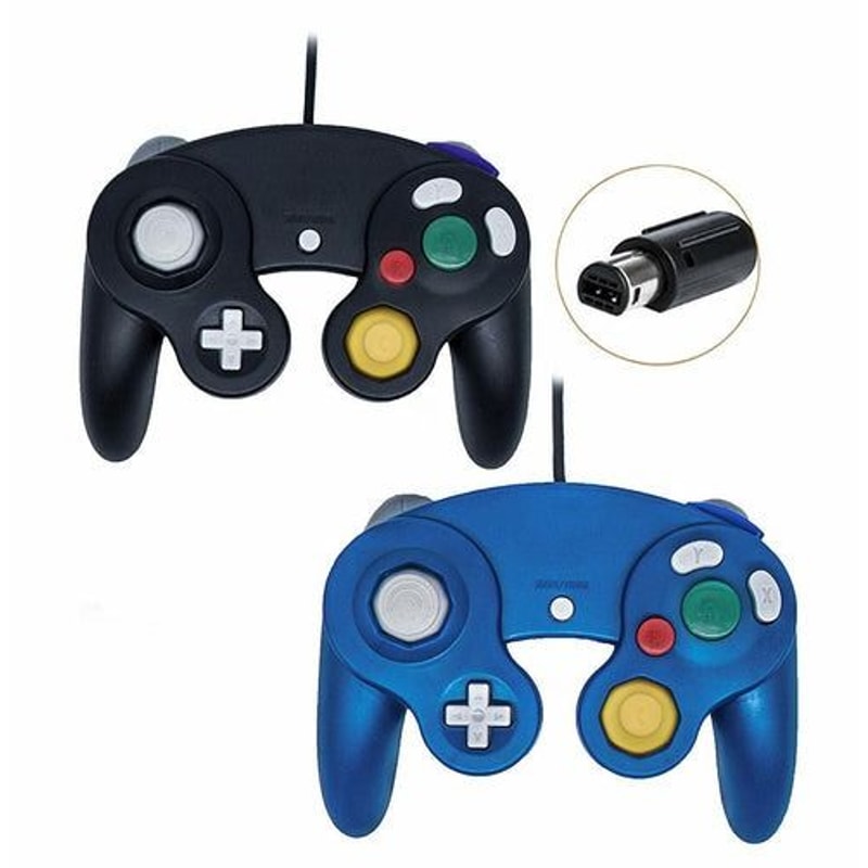 Pack Wired Gamepad For Nintendo GameCube Wii U HighQuality NGC Controller Durable Easy To Install 1