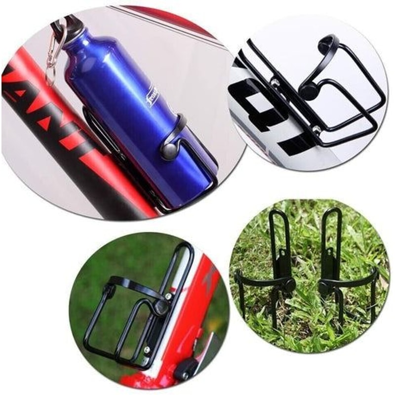 Bicycle Water Bottle Holders Aluminum Alloy Bike Cages Lightweight Easy Installation Secure Fit 1