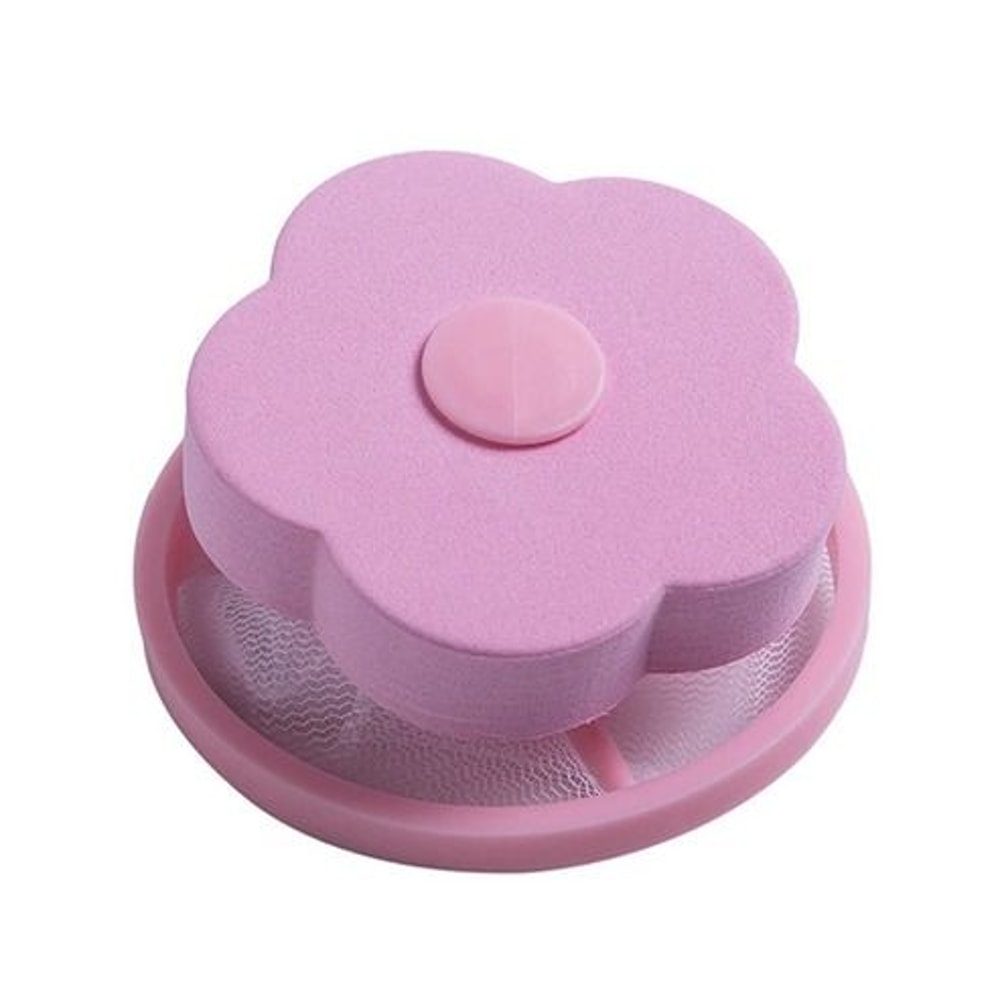 Laundry Lint Pet Hair Remover Floating Pet Fur Catcher Reusable Filter For Washing Machine To Catch 12