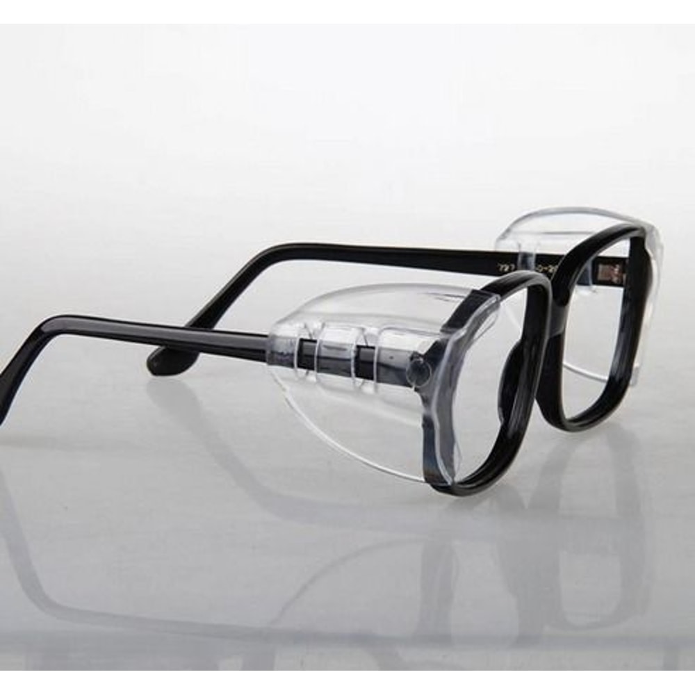 Universal Side Shields For Eye Glasses SlipOn Safety Shield Eyewear Protection 1