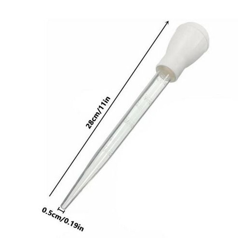 Heat Resistant Meat Poultry Baster BPAFree Turkey Syringe Flavor Injector Professional Grade For T 9