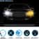 Slim Amber LED DRL Turn Signal Strip For Headlight Flexible Sequential Light Waterproof HighBrightn 7
