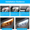 Slim Amber LED DRL Turn Signal Strip For Headlight Flexible Sequential Light Waterproof HighBrightn 9