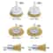 Rust Removal Wire Brush Set Cup And Wheel Brushes Shank Carbon Steel Paint Stripping Drill Bits 10