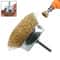 Rust Removal Wire Brush Set Cup And Wheel Brushes Shank Carbon Steel Paint Stripping Drill Bits 7