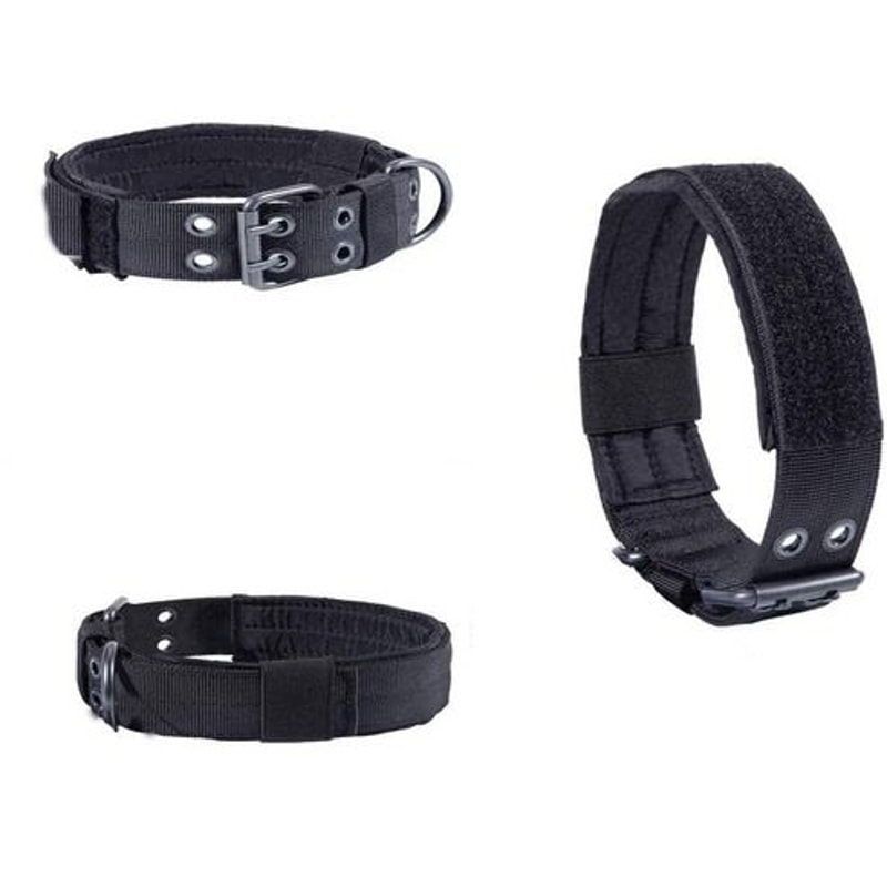 MilitaryStyle Wide Tactical Heavy Duty Dog Collar With Metal Buckle Perfect For Large Dogs Heavy P 10